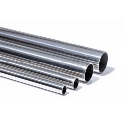 TUBE ROULE SOUDE Ø 14 MM INOX